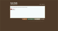 Desktop Screenshot of keshmalik.com